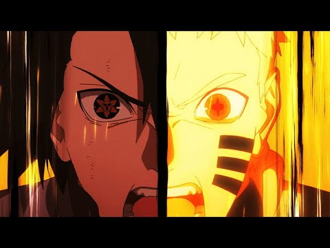 Naruto and Sasuke vs Momoshiki