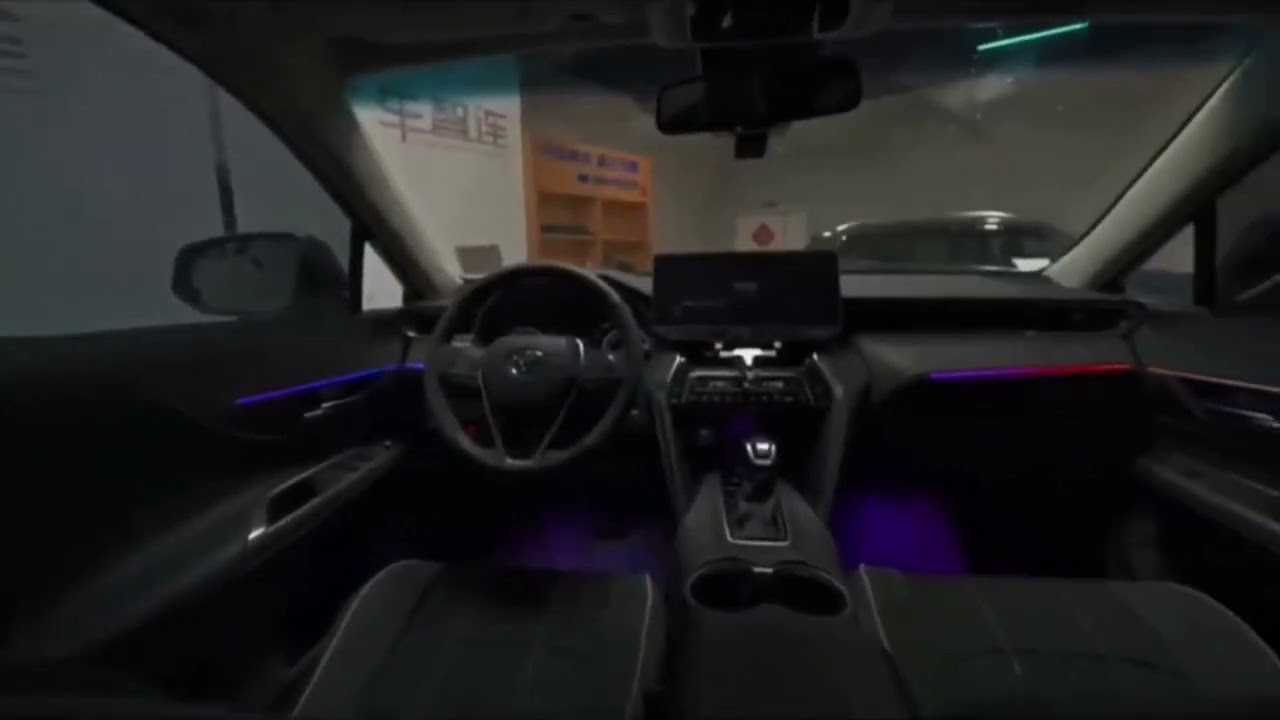 laser engraving dynamic ambient light for Toyota Lingfang Venza 22-23