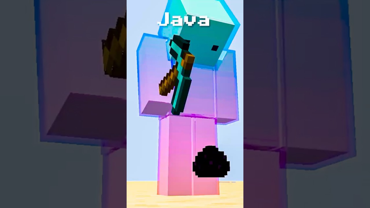 CURIOSIDADES E DIFERENÇAS DO MINECRAFT JAVA VS BEDROCK