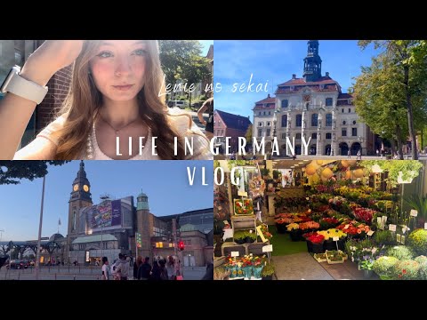 ドイツでの生活vlog//ハンブルク・友達との旅行・ドイツでの小さな街//パート2 [ドイツ語・日本語字幕]