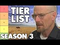 Breaking Bad Season 3 TIER LIST Retrospective Recap