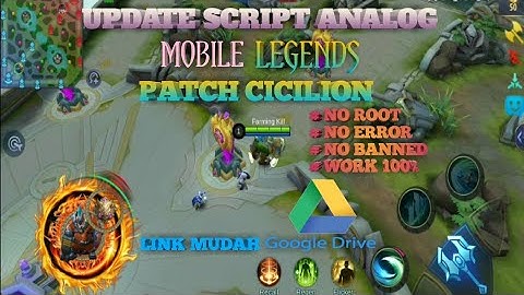 UPDATE!!! SCRIPT ANALOG MOBILE LEGENDS PATCH CICILION