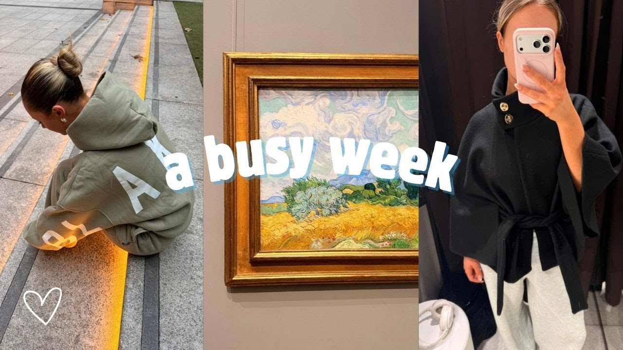 проведите насыщенную неделю со мной 🤍