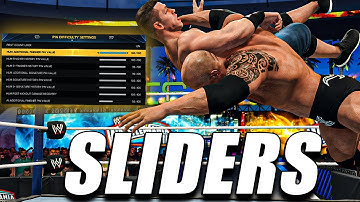WWE 2K23 New Slider Settings You Need to Know (Complete Tutorial)