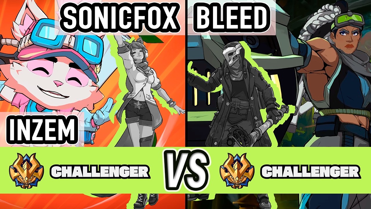 2XKO ▰ SonicFox + INZEM (Teemo / Ahri) vs Bleed (Ekko / Illaoi) ▰ High Level Gameplay