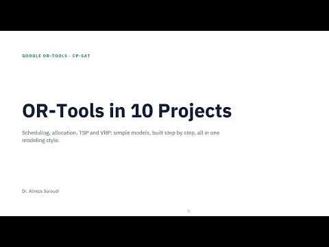 Google OR-Tools in Python