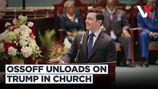 “We See A Faithless President!” Jon Ossoff Unleashes Fiery Attack On Trump In Georgia | VERTEX