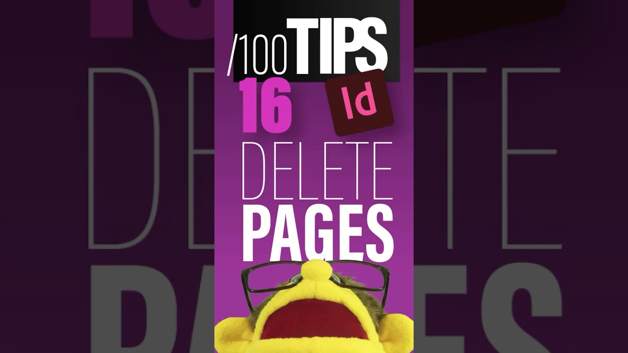 Así se eliminan páginas en InDesign 