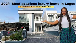 Most spacious 5 bedroom luxury home in ikota lekki Lagos Nigeria