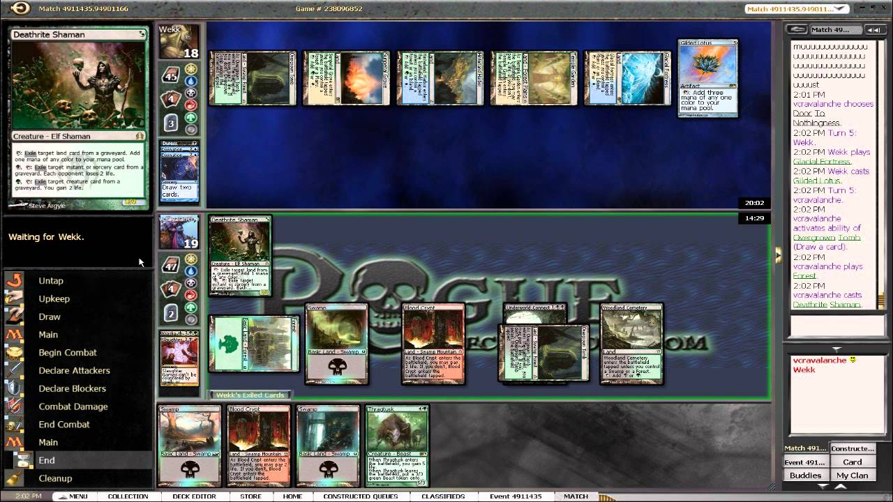 Jund Control  vs Door Combo- Magic the Gathering - Standard