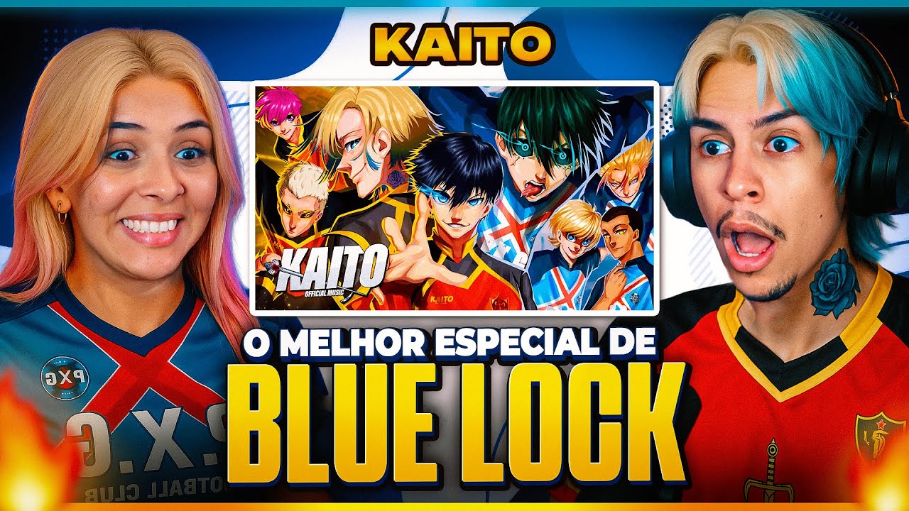 KAITO: Bastard x PXG | Novo Herói (Blue Lock) | [Casal Jounin React] 🔥