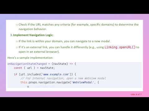 How to Prevent Redirecting in React-Native-Webview on Android