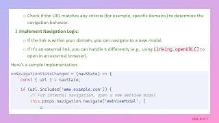 How to Prevent Redirecting in React-Native-Webview on Android