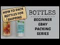 How to Pack Items for eBay | Lotion - Shampoo - Cream | Beginner Series pt. 1