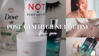 POST GYM HYGIENE ROUTINE| smell fresh and clean screenshot 5