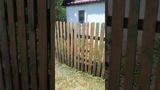 Миємо дерев’яну огорожу перед покраскою 🔥 Мийка високого тиску Dnipro-M PW-18Ri в дії!