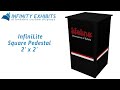 InfiniLite Square Pedestal - 2' x 2' - Infinity Exhibits