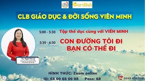 Bài 16. Con đường tôi đi bạn có thể đi  -  7 Sự giàu toàn diện -  Nội Ma / TS  Ngô Thị Lý