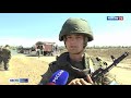 В поселке Новоомский прошли масштабные военные учения