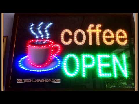 ไฟประดับตกแต่งร้านกาแฟ-ควบคุมระบบด้วยไมโครคอนโทรลเลอร์