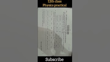 12th class physics practical 2025#12classresult