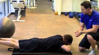 Personal Trainer Vancouver |  Prone Back Extensions