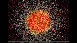 4K SPH  Python + Taichi. 110 K  particles. A Star becomes a Nova, explodes, collapses, explodes ...