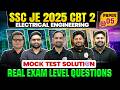 SSC JE CBT 2 2025 | Electrical ENGINEERING | LIVE MOCK PAPER SOLUTION 05 | SSC JE Electrical 2025
