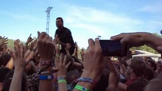 Anti-Flag - Die For Your Government - #2 crowd surfing @ Sziget Festival, Hungary 2012