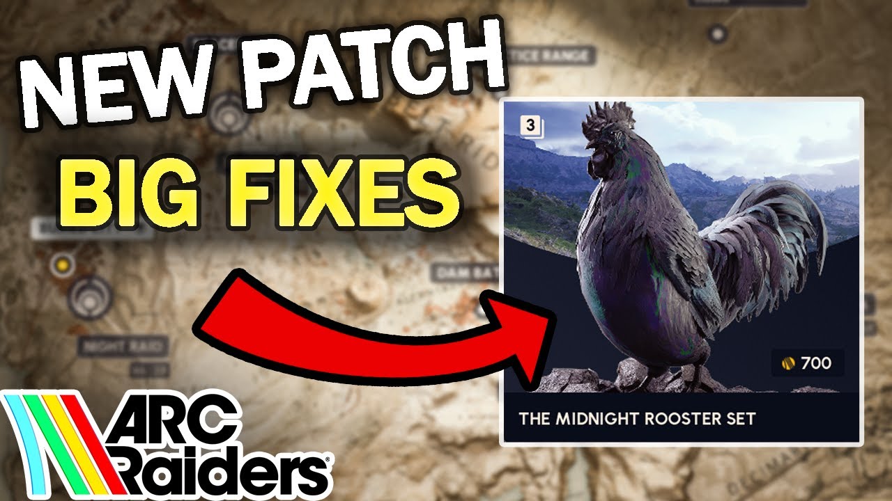 ARC Raiders Patch Notes, New Cosmetics, Fixes & Big Changes - YouTube