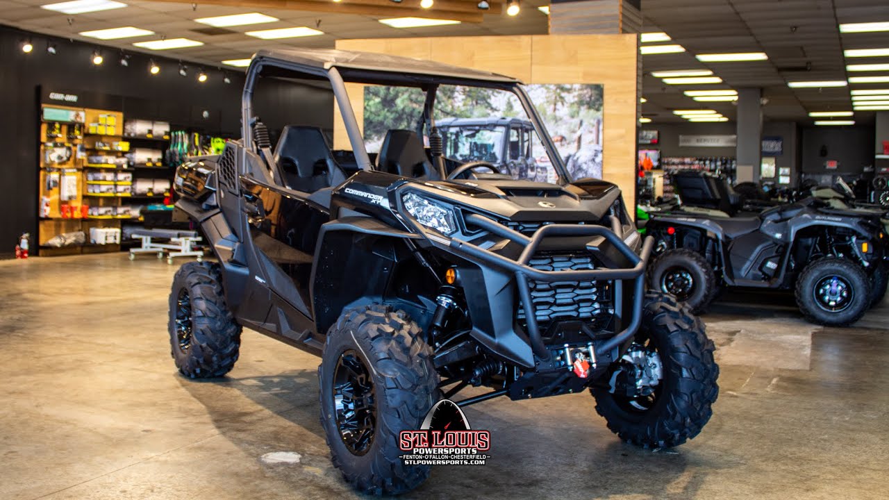 2024 Can-Am Commander XT 700 Black - YouTube