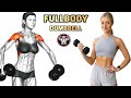 12 Mın Full Body Dumbbell Workout at Home | Evde Fullbody Dambıl Antrenmanı