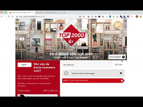 Top 2000: bindend stemadvies