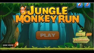 Jungle Monkey Run -  Running Adventure Platform Games - Android Gameplay Video screenshot 3