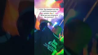 POV: The hardest car club in WTX just found its anthem 🔥🏍️What are you cruising in this summer?