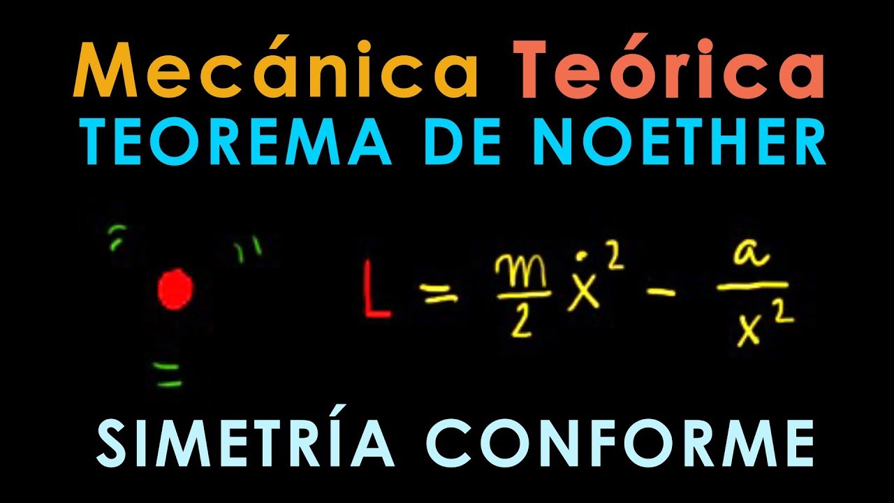 14 - Mecánica Teórica [TEOREMA DE NOETHER parte 1] - YouTube