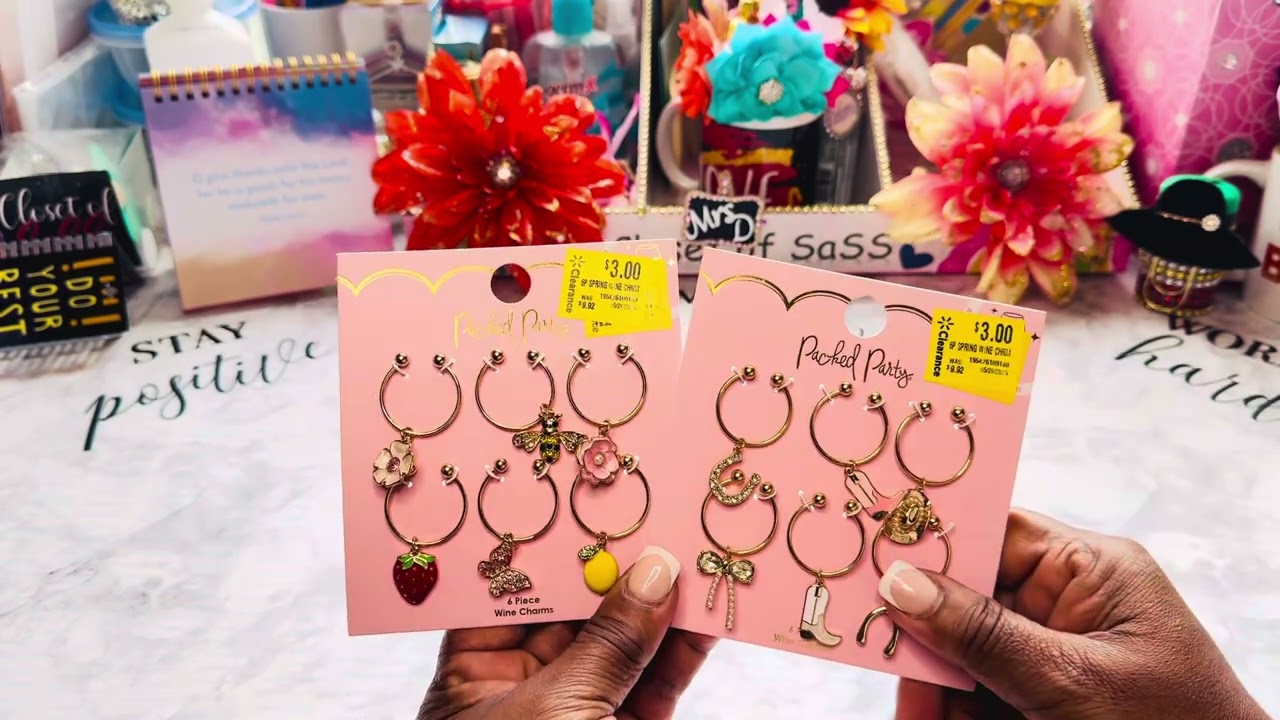 Walmart Mini Haul/Jewelry Charms/By Closet of SaSS