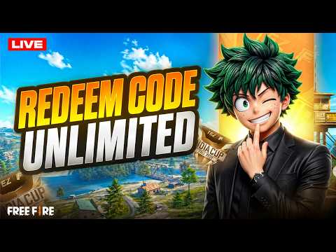 RRGAMER23 IS LIVE FREE FIRE GIVEAWAY  #FFLIVEGIVEAWAY