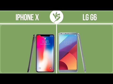 Apple iPhone X vs LG G6 ✔️