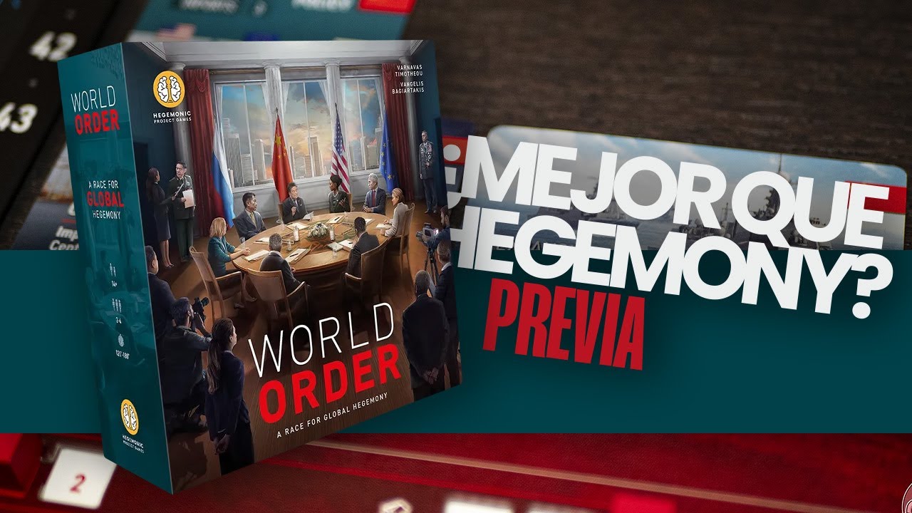 🌏WORLD ORDER - PREVIA🌏 | ¿Mejora a HEGEMONY?