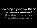 Akcent - How Deep Is Your Love (Lyrics)