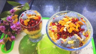 10 Min Sevai Custard Falooda Eid Special Seviyan Fruit Custard Pudding Summer Special