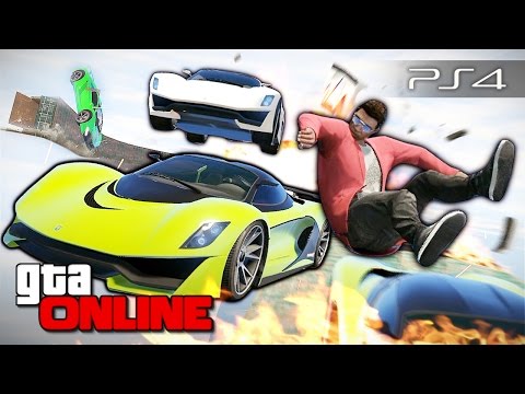 Видео: GTA 5 Online (PS4) - Воздушный багет! #101