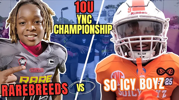 🏆 10U NATIONAL CHAMPIONSHIP!! RAREBREEDS vs SO ICY BOYZ | BATTLE YNC TITLE GAME 🔥❄️