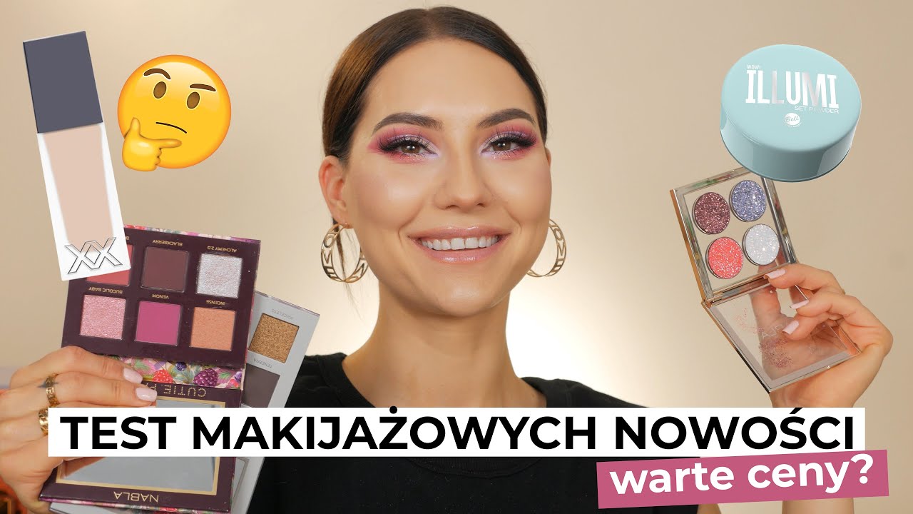🔥TEST NOWOŚCI Z NABLI i BIEDRONKI🔥 świetny PUDER rozświetlający za 14ZŁ!!! 😭