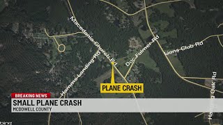 Crews respond to small plane crash in McDowell Co.