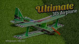 Micro Foamy Biplane ULTIMATE