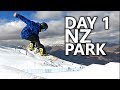First Day Park Tips - New Zealand Snowboarding
