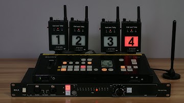 Sony MCX-500 wireless two way walkie talk and tally installation video