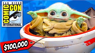 $100,000 Animatronic Grogu Puppet at San Diego Comic Con 2022